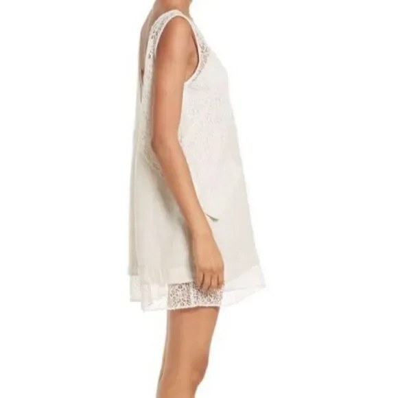 Rachel Comey Flame Lace and Linen Dress sz 2 - Picture 2 of 5